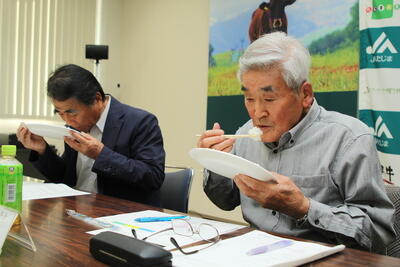 JAたじま ふるさと但馬米審査、食味上位3位決まる、兵庫・JAふるさと但馬米.jpg