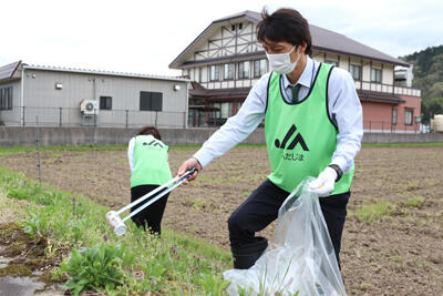 220413JAたじま　地域貢献活動（ボランティア清掃）.jpg