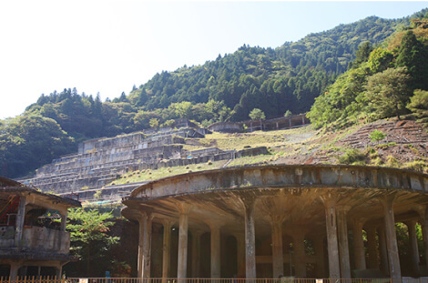 神子畑選鉱場跡