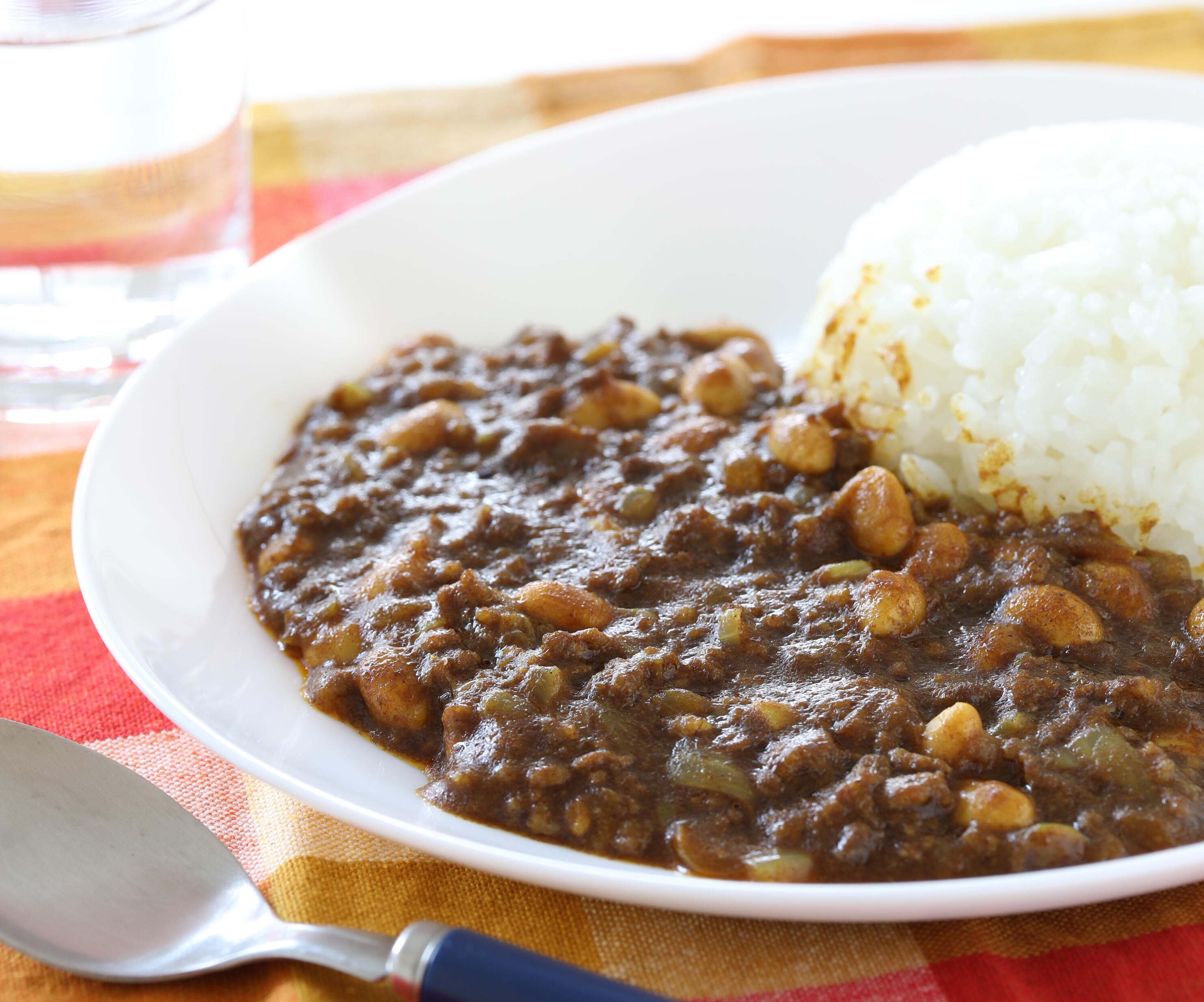 ダイズのキーマカレー